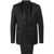Tagliatore Tagliatore Single-Breasted Wool Blend Suit With Satin Lapels BLACK
