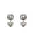 Alessandra Rich Alessandra Rich Bijoux CRY-SILVER