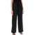 TOTÊME Lightweight Linen And Viscose Trousers BLACK