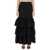 Moschino Moschino Skirt With Ruffles BLACK