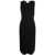 P.A.R.O.S.H. P.A.R.O.S.H. Knitted Midi Dress Black