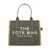 Marc Jacobs MARC JACOBS "THE TOTE" JACQUARD LARGE BAG MILITARY GREEN