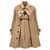 Sacai Sacai Dress Insert Trench Coat Beige