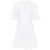 Isabel Marant ISABEL MARANT ÉTOILE SHORT SLAYAE DRESS IN BRODERIE ANGLAISE WHITE