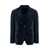Giorgio Armani Giorgio Armani Single-Breasted Velvet Jacket BLUE