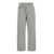 AGOLDE Grey Jeans with Criss Cros Detail in Denim Woman GREY
