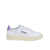 AUTRY AUTRY LEATHER SNEAKERS WHITE/LAVENDER