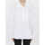 Balenciaga Crinkled Cotton Shirt WHITE