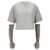 GIUSEPPE DI MORABITO Crystal sleeves T-shirt Gray