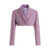GIUSEPPE DI MORABITO Sequin cropped jacket Pink