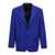 Versace Single-breasted blazer jacket Blue