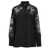 Versace Satin lace shirt Black