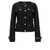 Versace Short lurex jacket Black