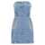 Versace Dress 'Versace Allover' Capsule La Vacanza Light Blue