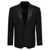 Versace Crocodile jacquard blazer Black