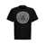 Versace Logo embroidery t-shirt White/Black