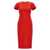 Victoria Beckham 'Fitted T-shirt' dress Red