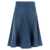Khaite 'Lennox' skirt Blue