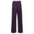 ETRO Wool pants Purple
