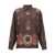 ETRO All over print shirt Brown