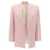 Victoria Beckham Single-breasted blazer jacket Pink