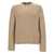 COURRÈGES Side opening sweater Beige