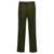 ETRO Jacquard wool pants Green