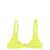 THE ATTICO Beachwear capsule triangle bra Yellow