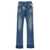 N°21 Pleated jeans Blue