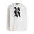 Raf Simons 'R’ sweatshirt White/Black