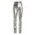 Alexandre Vauthier Coated jeans Silver