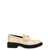 Twin-set Simona Barbieri Studded logo loafers White/Black