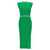 Karl Lagerfeld Logo knit dress Green