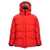 DOUBLET 'Animal trim' down jacket Red
