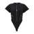 MUGLER 'Zipped Jersey' bodysuit Black