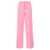 Twin-set Simona Barbieri Loose leg pants Pink