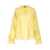 Twin-set Simona Barbieri Embroidery ruffle blouse Yellow