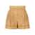 Twin-set Simona Barbieri Printed poplin shorts Beige