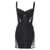MUGLER 'lingerie corset' dress Black