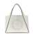 Stella McCartney Logo shopping bag White