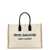 Saint Laurent 'Rive Gauche' large shopping bag White/Black