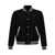 Saint Laurent 'Teddy' Bomber Jacket White/Black