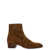 Saint Laurent 'Wyatt' ankle boots Brown