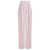 Alexander McQueen Pants with front pleats Pink