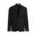 Alexander McQueen Jacquard logo blazer jacket Black