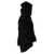 Saint Laurent Animal print scarf Black