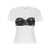 Alexander McQueen Corset print T-shirt White/Black