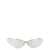 Balenciaga 'Razor cat' sunglasses Silver