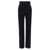 Alexander McQueen Satin detail trousers Black