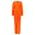Ferragamo Kimono long sleeve dress Orange